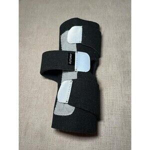 FUTURO Knee Brace Black Adjustable Open Patella Support Compression One Size